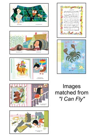 Lot #292 Little Golden Book storyboard and layout production paintings (21) by Mary Blair - Image 4